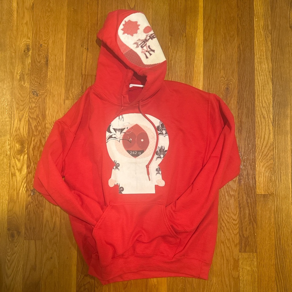242.g Kenny Hoodie Red